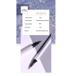 NOVO Mermaid Waterproof Eyeliner Pencil – Smudge-Proof, Long-Lasting, Quick-Drying Fine Tip - Image 16