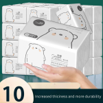 Tissue Box Set - Affordable Household Paper Towels, Toilet Paper, Face Tissues, Napkins & Hand Wipes for Students, Dorms, & Home Use - Image 2