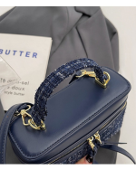 Luxury Red Chain Box Handbag for Women - Image 8