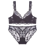 Plus Size Ultra-Thin Lace Minimizing Bra Set – Sexy French Style Lingerie - Image 13