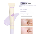 NOVO Hydrating Tone-Up Primer - Brightening & Color Correcting Cream - Image 9