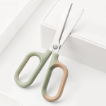 Deli Stainless Steel Effort-Saving Scissors - Multi-Size for Office, School, and Craft Use - Image 8