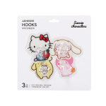 Sanrio Cartoon Square Adhesive Wall Hook – Creative No-Punch Hook for Home Use - Image 5