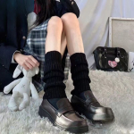 Lolita Knit Over-the-Knee Socks | Slimming & Versatile Mid-Length Japanese JK Calf Covers for Women - Image 8