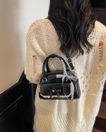 Tiancai Yifei Elegant Bowling Handbag Crossbody Tote Bag - Image 5