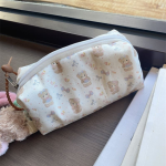 NS Handmade Bear Print Pencil Case - Cute, Fresh, Large Capacity Multifunctional Storage Bag, Stationery Pouch - Image 8