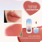 NOVO Velvet Mist Cotton Lip Mud – Soft Matte, Long-Lasting Lightweight Lip Color - Image 8