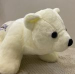 White Polar Bear Stuffed Animal Plush Toy - Image 4