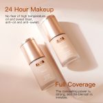 Novo 2-in-1 Concealer Foundation - Full Coverage, Creamy Texture, Waterproof Liquid Makeup For Women - Perfect Valentine's Day Gift - Image 5