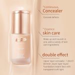 Novo 2-in-1 Concealer Foundation - Full Coverage, Creamy Texture, Waterproof Liquid Makeup For Women - Perfect Valentine's Day Gift - Image 7