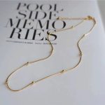 Minimal Titanium Steel Chain Choker Necklace for Women - Image 4