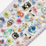 3D Crystal Resin Embossed Acrylic Cat DIY Sticker – Clear Glossy Decorative Decal - Image 9