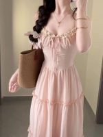Spaghetti Strap Maxi Dress Set for Women - Image 6