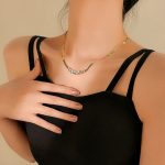 Minimal Luxury Titanium Steel Collarbone Necklace Elegant Design - Image 7