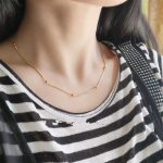 Minimal Titanium Steel Chain Choker Necklace for Women - Image 7