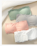 Ice Silk Strapless Seamless Bandeau Bra for Women - Image 3