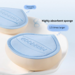 Gudi Marshmallow Cushion Puff – Non-Absorbent Foundation Sponge for Wet & Dry Use - Image 9