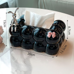 Luxury PP Tissue Box – Modern Living Room Desktop Decor - Image 2