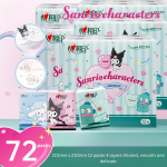 Heartfelt x Sanrio Collaboration Pocket Tissue - Cute Cartoon Printed Mini Travel Pack, Portable Handkerchief Tissue for On-the-Go - Image 5