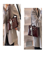 Vintage Luxury Large Capacity Underarm Bag - Image 19