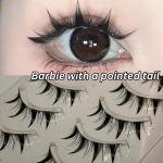 Big Eye Cat, Manga Barbie False Eyelashes -Segmented & Easy-to-Use for Beginners - Image 4
