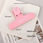 Morandi color multifunctional cute simple handbook storage magnetic long tail clip for notebook - Image 9
