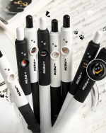 Kaba Bear Face-Changing Click Gel Pen 0.5mm Quick-Dry Black Ink - Image 9