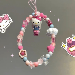 Hello Kitty Sweet Beaded Phone Chain - CCD Strap, Decorative Chain for Notebook, Gift Accessory - Image 9