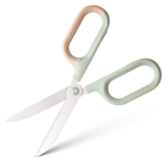 Deli Stainless Steel Effort-Saving Scissors - Multi-Size for Office, School, and Craft Use - Image 9