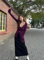 Fatal Attraction Halter Cami & Knit Cardigan Two-Piece Set  Tops - Image 12