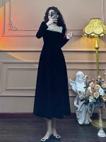 Luxury Burgundy Velvet Bridal Toast Dress – Elegant Engagement & Wedding Evening Gown - Image 6