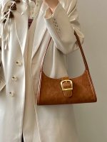 Elegant Vintage Baguette Bag – Fashion Shoulder and Handbag - Image 4