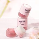 NOVO Monochrome Blush Matte Natural High Light Portable Fine Powder Blush - Image 4