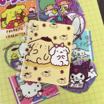 Pompompurin A7 Spiral Notebook – Cute Pocket Journal for Girls - Image 4