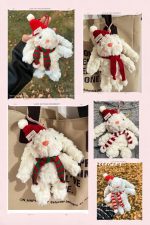 Wasteland-Style Lop-Eared Bunny Keychain – Soft & Trendy Plush Accessory - Image 5
