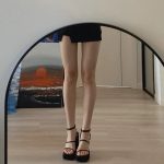Open toe super high heel buckle thick heel Roman sandals for women - Image 3