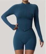 Seamless High-Waist Yoga Shorts for Women - Peach Butt Lift & Tummy Control, High-Stretch Fitness Running Shorts - Image 8