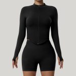 Seamless High-Waist Yoga Shorts for Women - Peach Butt Lift & Tummy Control, High-Stretch Fitness Running Shorts - Image 5