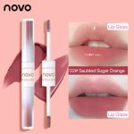 NOVO double-headed mirror lip gloss with matte  lip glaze - Image 3