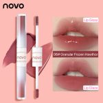 NOVO double-headed mirror lip gloss with matte  lip glaze - Image 7