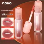NOVO lip mud matte finish long lasting color dual-purpose - Image 3
