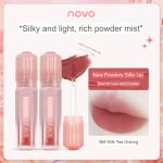 NOVO lip mud matte finish long lasting color dual-purpose - Image 4