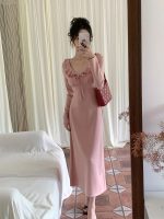 New Ruffled French Style Dress: High-End Coat with Bottoming Long Skirt for Women - Image 8