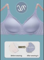 Sports bra girls u-shaped thin bra seamless no rims small chest push-up bra shockproof running bra - Image 9