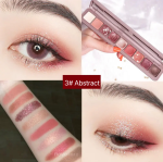 NOVO eye shadow palette makeup-free waterproof earth-color pearlescent matte glitter - Image 8