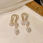 French retro pearl earrings new high-end earrings - Image 16