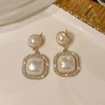 French retro pearl earrings new high-end earrings - Image 17