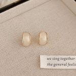 Simple and versatile pearl earrings new trendy Internet celebrity temperament earrings - Image 20