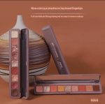 NOVO eye shadow palette makeup-free waterproof earth-color pearlescent matte glitter - Image 2