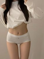 Angharad Seamless Women’s Underwear – Cotton Antibacterial Gusset Mid-Rise Briefs - Image 5
